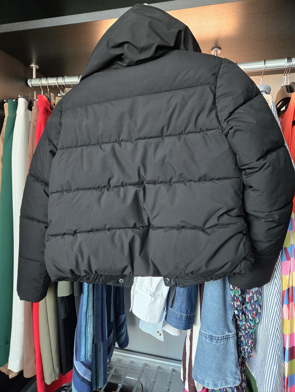 BCBGMAXAZRIA Black Puffer Jacket - Picture 9 of 12